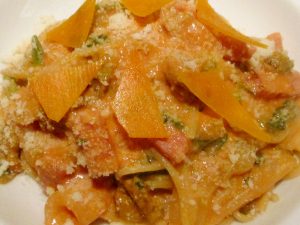 時代屋オールドオークのオリジナル・スパゲティ春野菜のチーズナポリタン