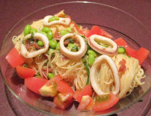 ８月おすすめパスタ – 冷製カッペリーニ – 川崎店