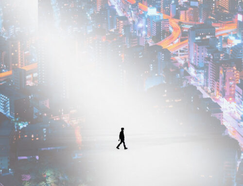 感度を上げて歩く