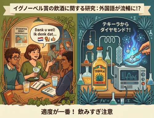 酒に関するノーベル賞はあるのか